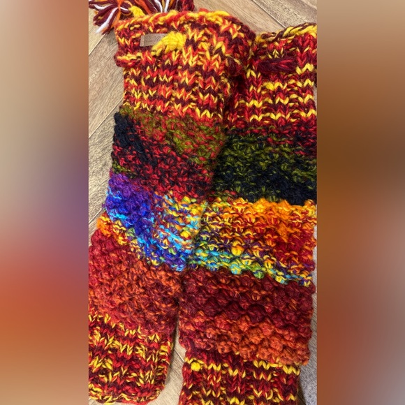Colorful Handmade Alma Legwarmers - Picture 6 of 6